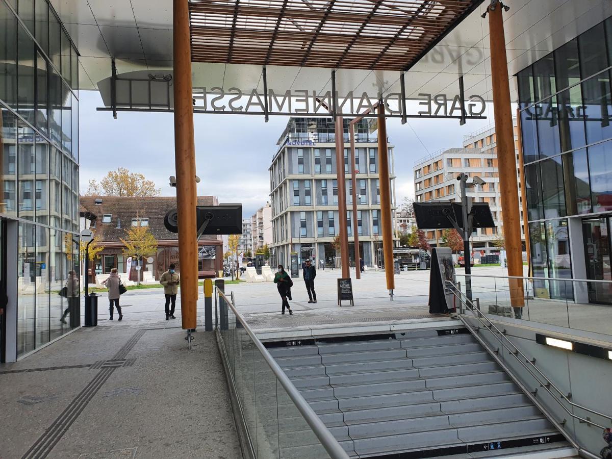 Apart 5 Personnes, 1Min Gare D'Annemasse, Geneve 5Km Exterior foto